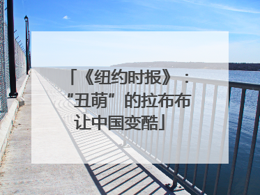 《纽约时报》：“丑萌”的拉布布让中国变酷