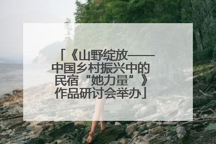 《山野绽放——中国乡村振兴中的民宿“她力量”》作品研讨会举办