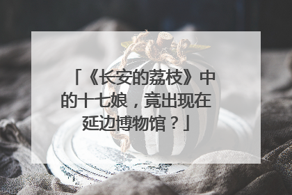 《长安的荔枝》中的十七娘，竟出现在延边博物馆？