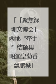 「聚焦深圳文博会」两地“牵手”结硕果 昭通皇菊香飘鹏城