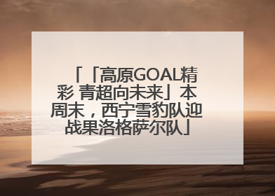 「高原GOAL精彩 青超向未来」本周末，西宁雪豹队迎战果洛格萨尔队