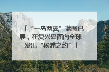 “一岛两翼”蓝图已展，在复兴岛面向全球发出“杨浦之约”