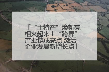 “土特产”焕新亮相火起来！“跨界”产业链成亮点 激活企业发展新增长点