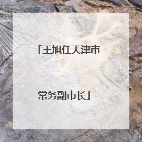王旭任天津市常务副市长