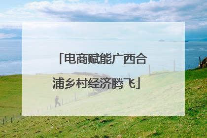电商赋能广西合浦乡村经济腾飞