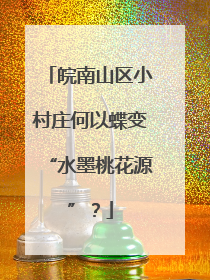 皖南山区小村庄何以蝶变“水墨桃花源”？