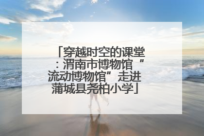 穿越时空的课堂：渭南市博物馆“流动博物馆”走进蒲城县尧柏小学
