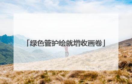 绿色管护绘就增收画卷