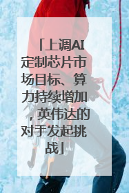 上调AI定制芯片市场目标、算力持续增加，英伟达的对手发起挑战