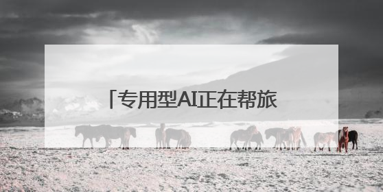 专用型AI正在帮旅游业者完成“功课”