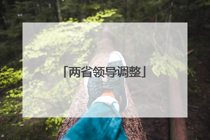 两省领导调整