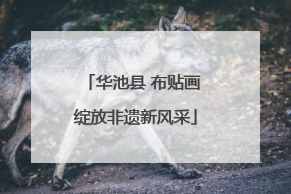 华池县 布贴画绽放非遗新风采