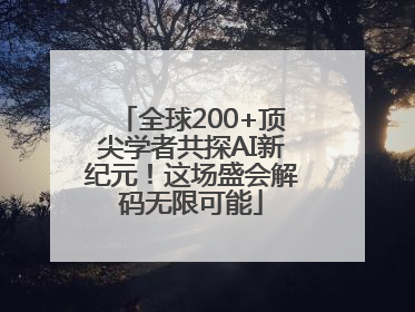 全球200+顶尖学者共探AI新纪元！这场盛会解码无限可能
