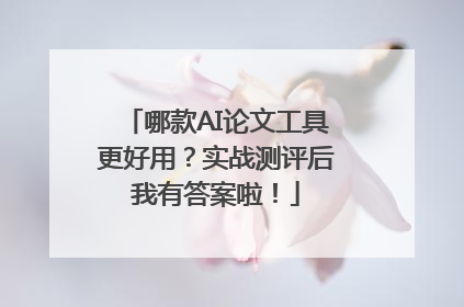 哪款AI论文工具更好用？实战测评后我有答案啦！
