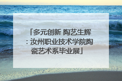 多元创新 陶艺生辉：汝州职业技术学院陶瓷艺术系毕业展