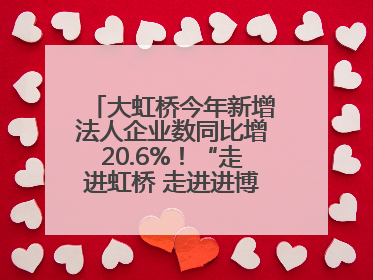 大虹桥今年新增法人企业数同比增20.6%！“走进虹桥 走进进博”活动举办