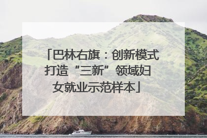 巴林右旗：创新模式 打造“三新”领域妇女就业示范样本