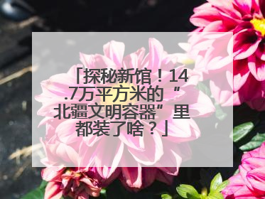探秘新馆！14.7万平方米的“北疆文明容器”里都装了啥？