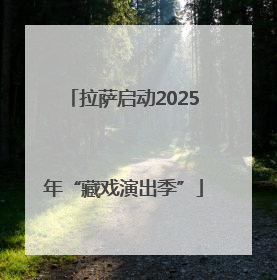 拉萨启动2025年“藏戏演出季”