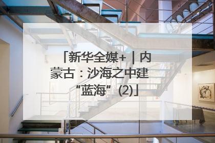 新华全媒+｜内蒙古：沙海之中建“蓝海”(2)