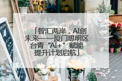智汇两岸，AI创未来——厦门思明区台青“AI+”赋能提升计划启航