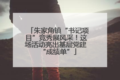 朱家角镇“书记项目”竞秀展风采！这场活动亮出基层党建“成绩单”