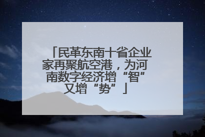 民革东南十省企业家再聚航空港，为河南数字经济增“智”又增“势”