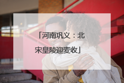 河南巩义：北宋皇陵迎麦收