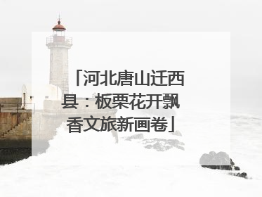 河北唐山迁西县：板栗花开飘香文旅新画卷