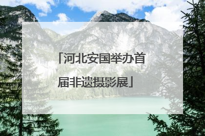 河北安国举办首届非遗摄影展