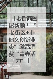 老街商圈展新颜！“老街区+非遗文创新业态”激活消费“青春活力”