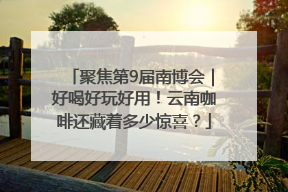 聚焦第9届南博会｜好喝好玩好用！云南咖啡还藏着多少惊喜？