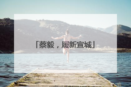 蔡毅，履新宣城