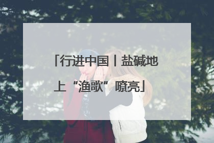 行进中国丨盐碱地上“渔歌”嘹亮