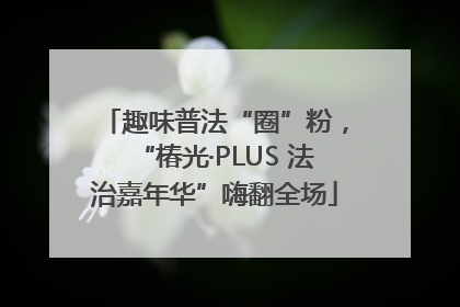 趣味普法“圈”粉，“椿光·PLUS 法治嘉年华”嗨翻全场