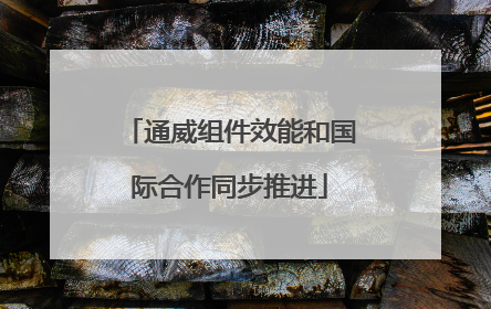 通威组件效能和国际合作同步推进