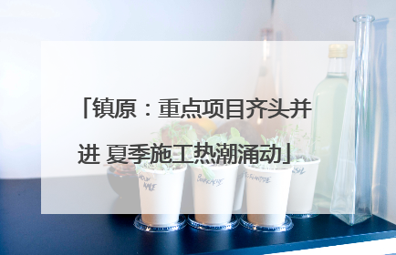 镇原：重点项目齐头并进 夏季施工热潮涌动