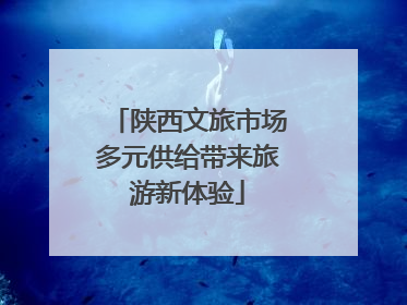 陕西文旅市场多元供给带来旅游新体验