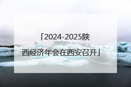 2024-2025陕西经济年会在西安召开