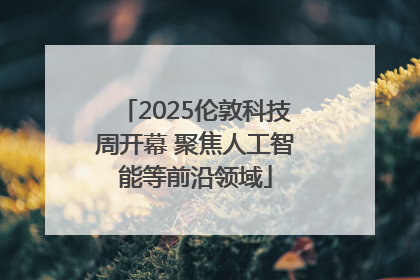 2025伦敦科技周开幕 聚焦人工智能等前沿领域